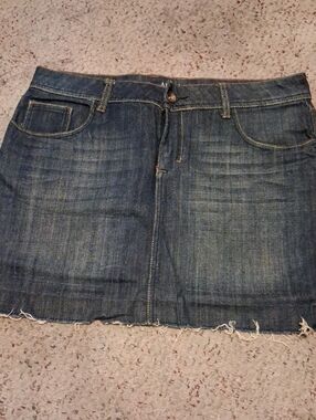 APT. 9 Classic Dark Blue Denim Mini Skirt